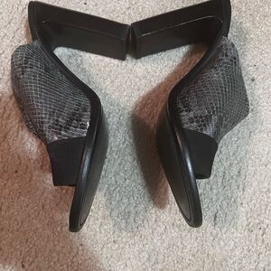Rag & Bone Women’s Tristan Python Print Mule Heels Size 40